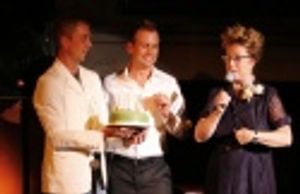 Shane Scheel, Chris Isaacson and Miss Pamilla Perkins (Susan Peahl) Photo