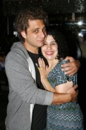 Jeff Marx (co-creator Avenue Q) and Julie Garnye Photo