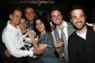Chris Isaacson, Danny Pintauro, Shane Scheel, Julie Garnye, Trapper Felides and Ben T Photo