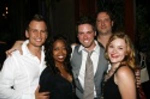 Chris Isaacson, Jennifer Leigh Warren, Trapper Felides, Michael Sherwood and Audra Ma Photo