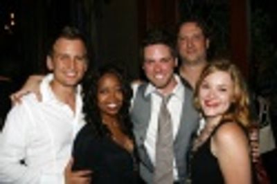 Chris Isaacson, Jennifer Leigh Warren, Trapper Felides, Michael Sherwood and Audra Ma Photo