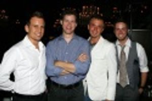 Chris Isaacson, Kevin Earley, Shane Scheel and Trapper Felides Photo