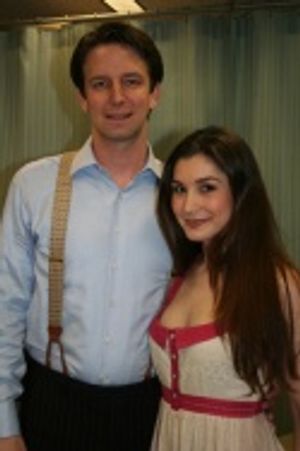 Edwin Cahill (Bertie/Ensemble) and Mackenzie Thomas (Nurse/Alice/ Ensemble) Photo