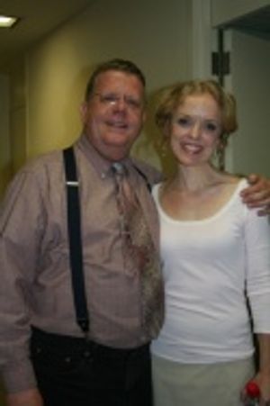 James Morgan (The York Theatre's Producing Artistic Director) and Nancy Anderson (Vic Photo