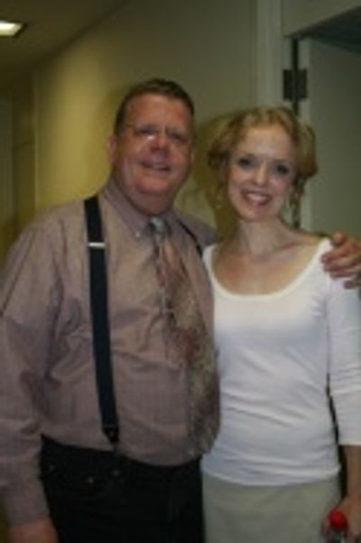 James Morgan (The York Theatre's Producing Artistic Director) and Nancy Anderson (Vic Photo