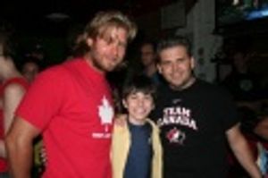 A Chitty Chitty Bang Bang reunion: Craig Ramsay, Henry Hodges and Robert Creighton Photo