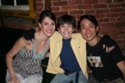 Suzanne Hylenski (Mary Poppins), Henry Hodges (Mary Poppins) and Kevin Yee (Mary Popp Photo