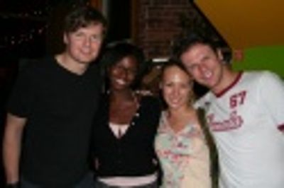 Ryan Link, Rachael McLaren, Alanna Chisholmd and Nicolas Dromard (Mary Poppins) Photo