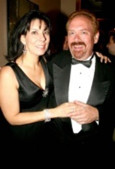 Christine Pedi and her musical director Matthew Ward Photo