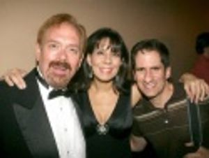 Matthew Ward, Christine Pedi and Seth Rudetsky Photo