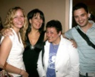 Christy Pusz, Christine Pedi, Barbara Rosenblat and Sebastian Stan Photo