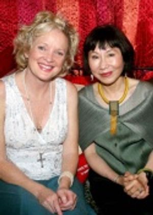 Christine Ebersole and Amy Tan Photo