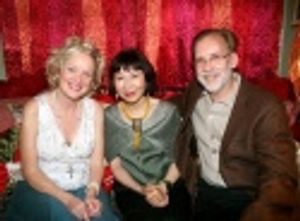 Christine Ebersole, Amy Tan and Michael Korie Photo