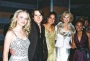 Leven Rambin, Christian Campbell, Eva LaRue, Jill Larson and Tanisha Lynn 
 Photo