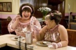John Travolta and Nikki Blonsky in 'Hairspray' Photo