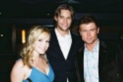 
Alexa Havins, Justin Bruening and Jacob Young

 Photo