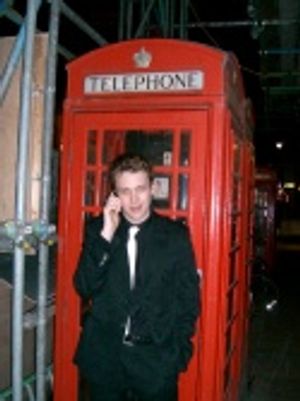 Michael Arden phones home / London Photo