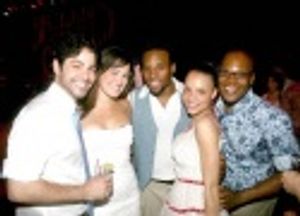 Daniel Torres, Ashley Brown, Maurice Murphy, Antonique Smith and Michael James Scott Photo