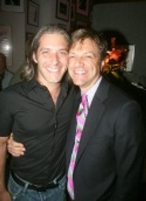 Composer David Cornue and Jim Caruso Photo