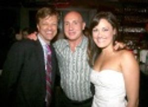 Jim Caruso, Gianni Valenti and Ashley Brown Photo