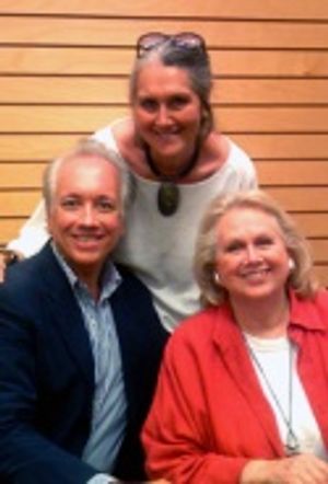 Filmmaker Rick McKay ("Broadway: The Golden Age"), nutritionist-to-the-stars Susan Cu Photo