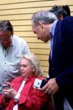 While celebrating the Golden Age of Broadway, legend Barbara Cook and filmmaker Rick  Photo