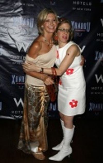 Olivia Newton-John and Jackie Hoffman Photo