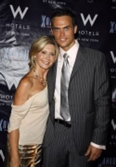 Olivia Newton-John and Cheyenne Jackson Photo