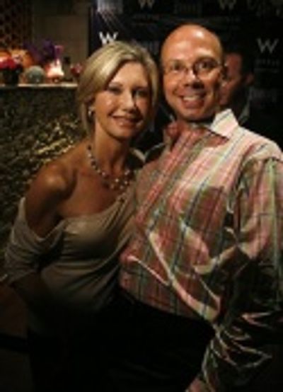 Olivia Newton-John and Richie Ridge ("Broadway Beat") Photo