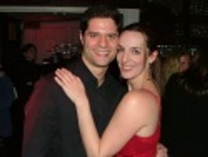 Dynamic Duo for the evening, Tom Kitt and Julia Murney Photo
