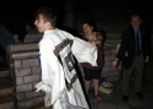 Curtis Holbrook with Mary Testa  Photo