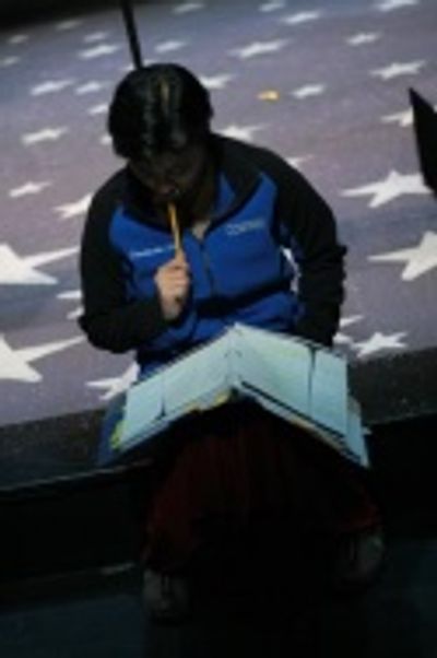 Angel Desai (in her Company fleece) Photo