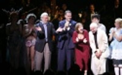 Nancy Opel, Alison Fraser, Stephen Sondheim, Boyd Gaines, Patti LuPone, Laura Benanti Photo
