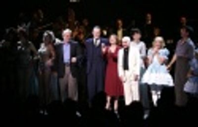 Nancy Opel, Alison Fraser, Stephen Sondheim, Boyd Gaines, Patti LuPone, Laura Benanti Photo