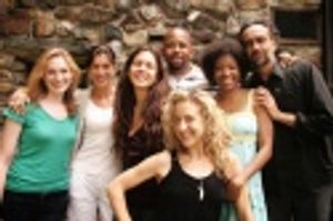 (left to right): Kate Jennings Grant, Wendie Malick, Jessica Hecht, Michael Boatman,  Photo