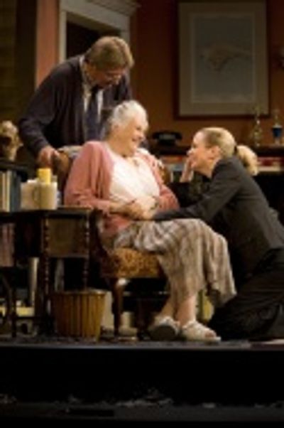 Larry Bryggman, Lois Smith and Cady Huffman Photo