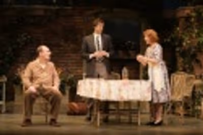 Paxton Whitehead, James Waterston and Cecilia Hart Photo