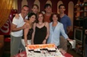 Front Row: Joanna Young (Ensemble), Andrea Chamberlain (Swing), Linda Gabler (Ensembl Photo