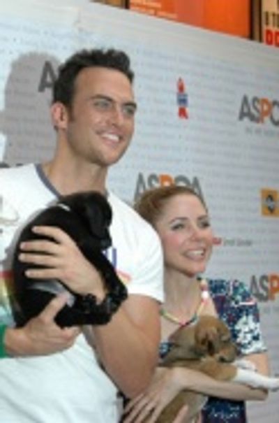 Cheyenne Jackson and Kerry Butler Photo