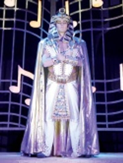 Dean Collison as Pharaoh Photo