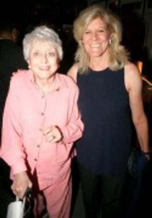 Celeste Holm and Lynn Sherr Photo