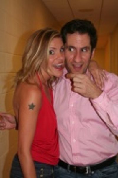 Jenn Colella and Seth Rudetsky (Musical Director) Photo
