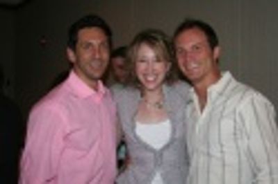 Michael Berresse, Courtney Balan and Jeff Bowen Photo
