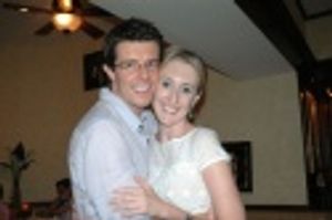 Gavin Lee and wife Emily Harvey Photo