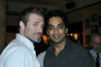 Marc Kudisch and Manu Narayan Photo