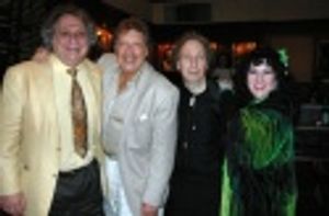 William Wolf (Drama Desk President), Robert R. Blume, Scott and Barbara Siegel Photo