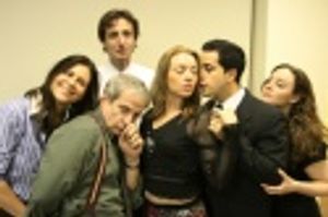 (L-R) Gail (Katie Kreisler), Dr. Feldberg (Ron Palillo), Gary (Ean Sheehy), Ruth (Mar Photo