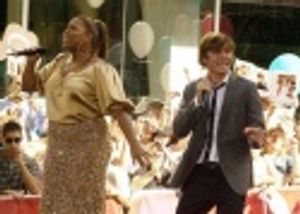 Queen Latifah and Zac Efron Photo