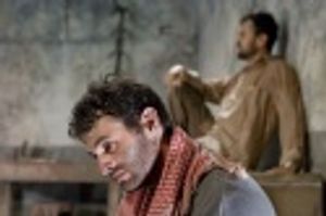 Arian Moayed and Daoud Heidami (background)  Photo