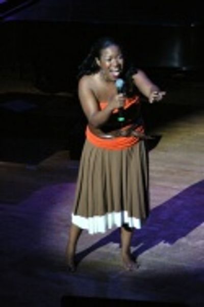 Stacie Greenwell (New School) sings "Waiting for Life to Begin" from Once On This Isl Photo